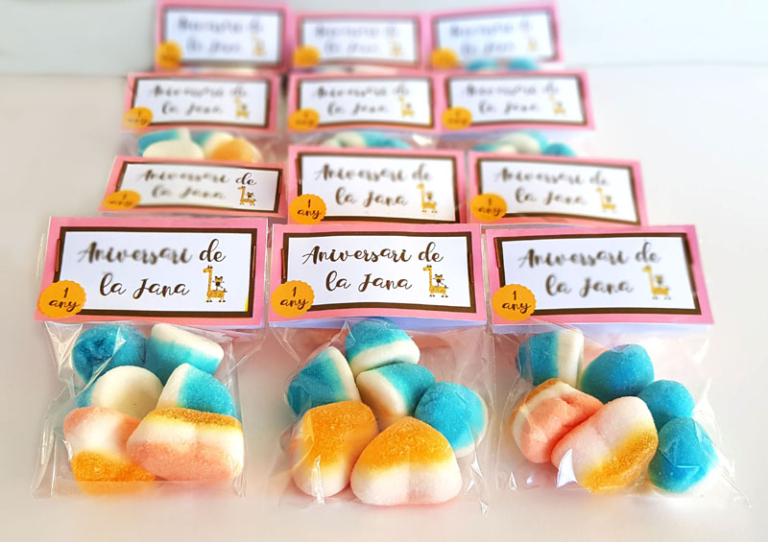 Bolsas De Chuches Personalizadas Dulceamorina